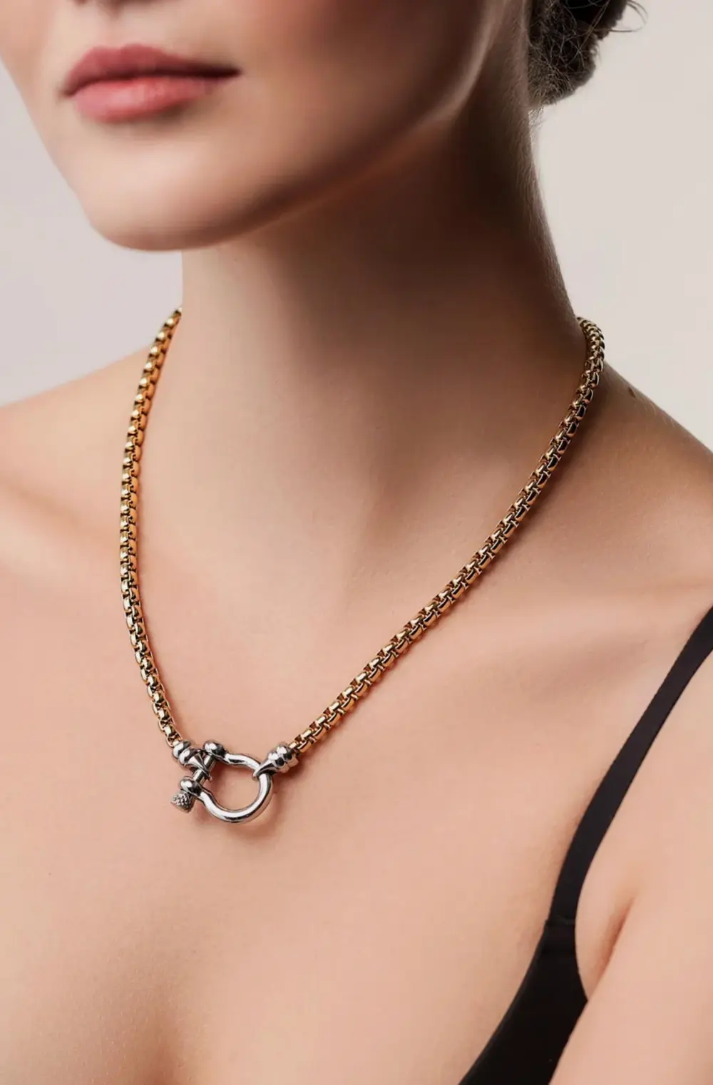 Mixed Herradura Necklace - Silver