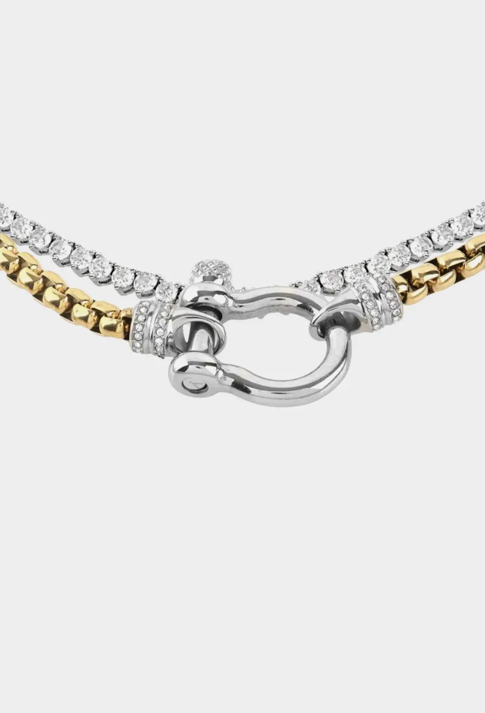 Herradura Tennis Layered Necklace Set