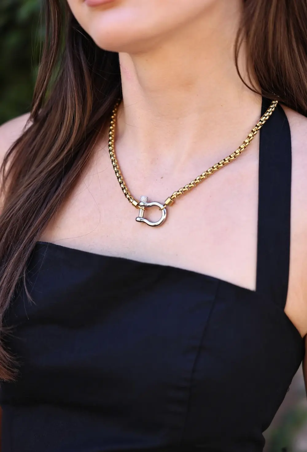 Mixed Herradura Necklace - Silver