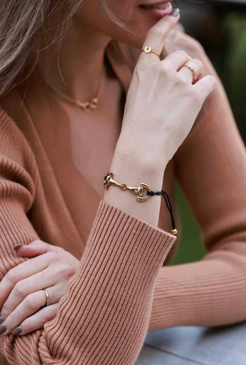 Pony Bracelet - Black