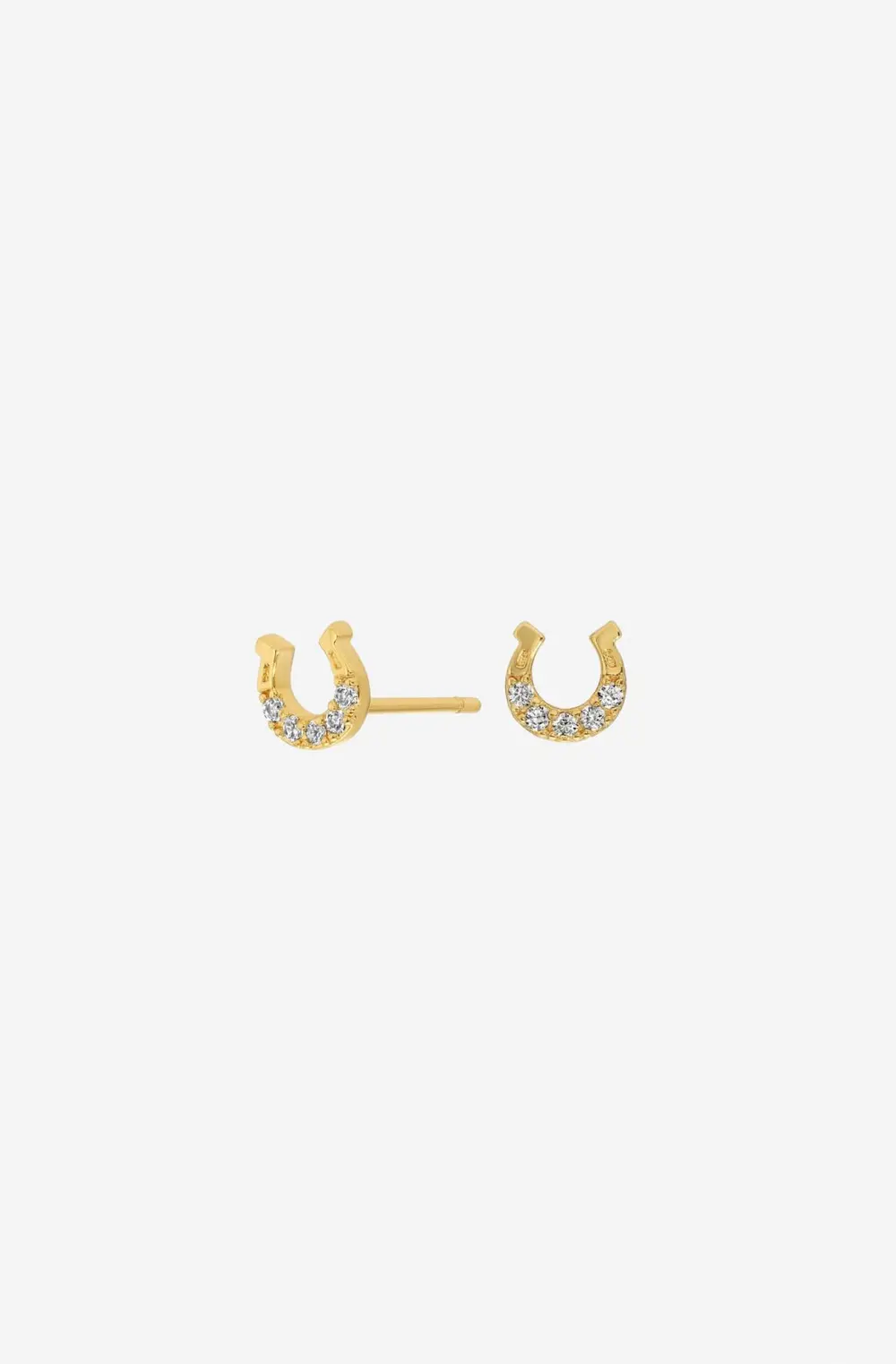 Montana Horseshoe Earring - Gold