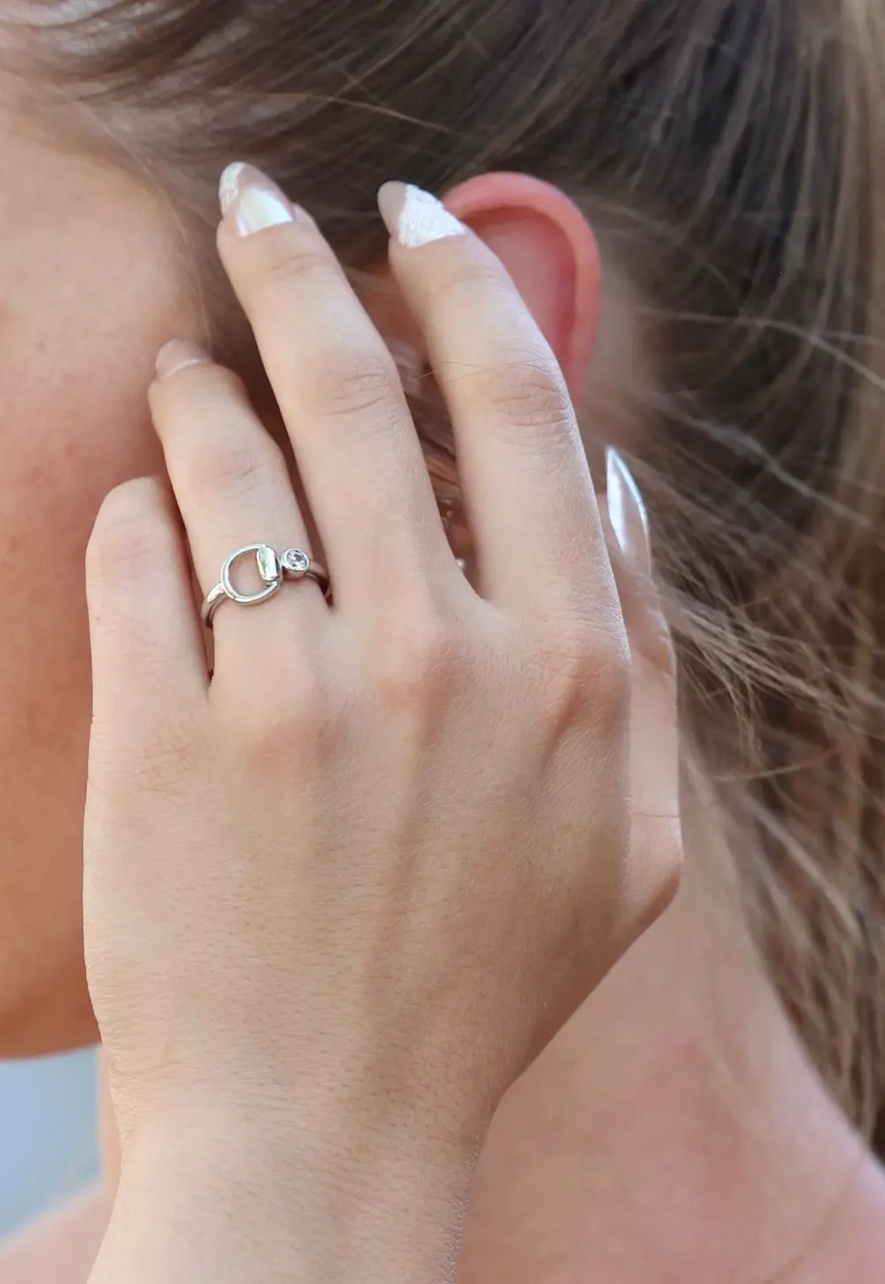 Madison Bit Ring - Silver