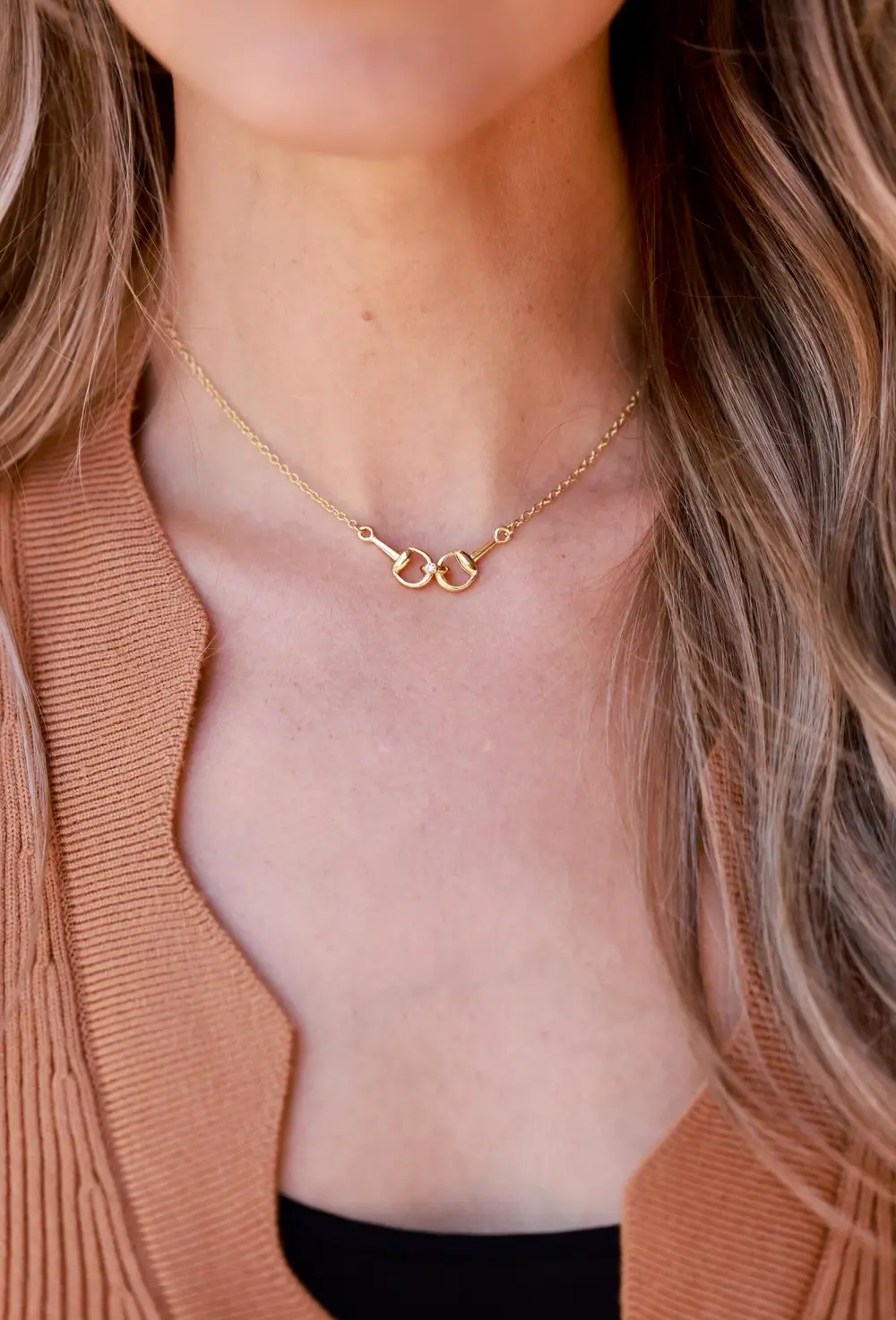 Hollis Bit Necklace - Gold