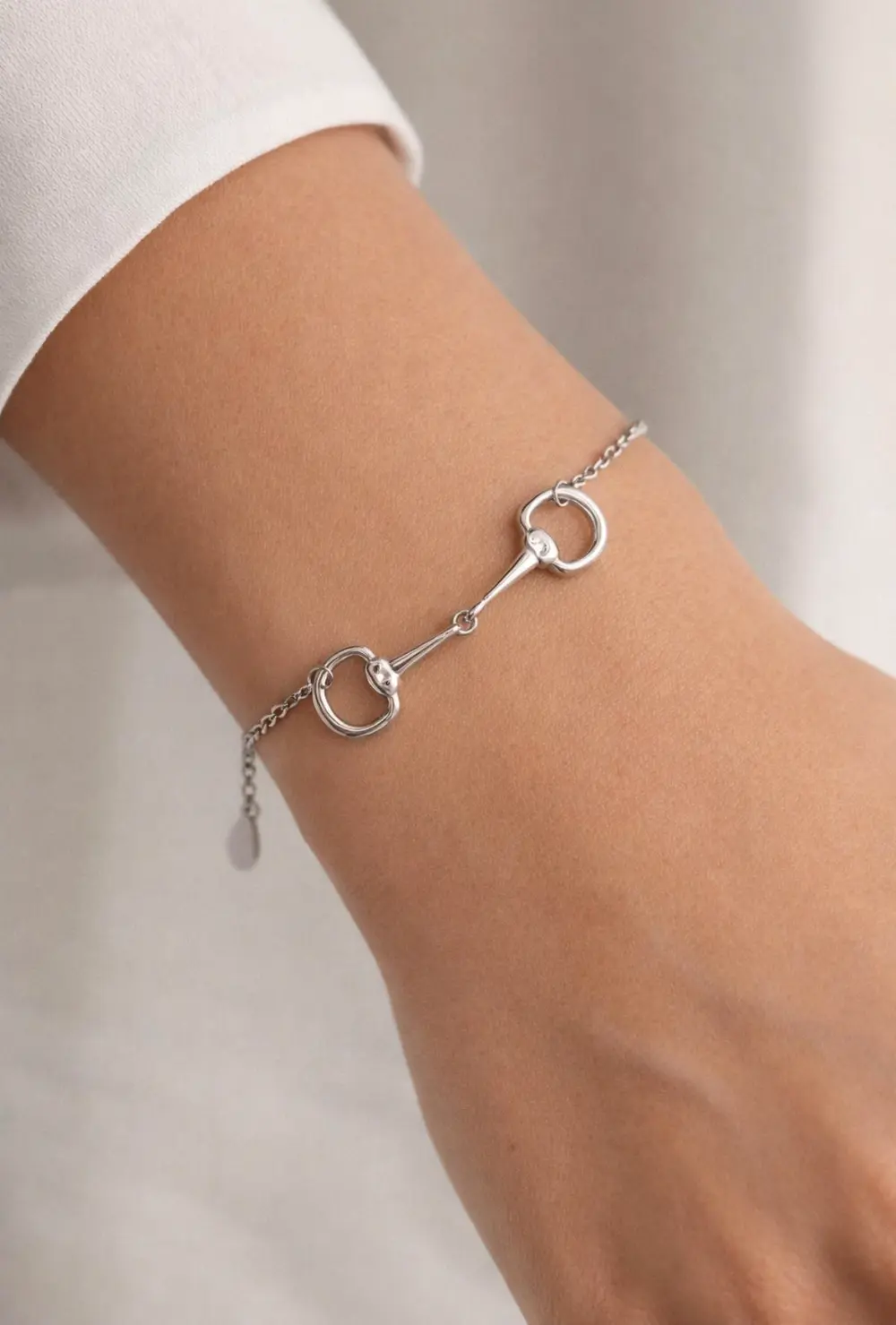 Lauren Bit Bracelet - Silver