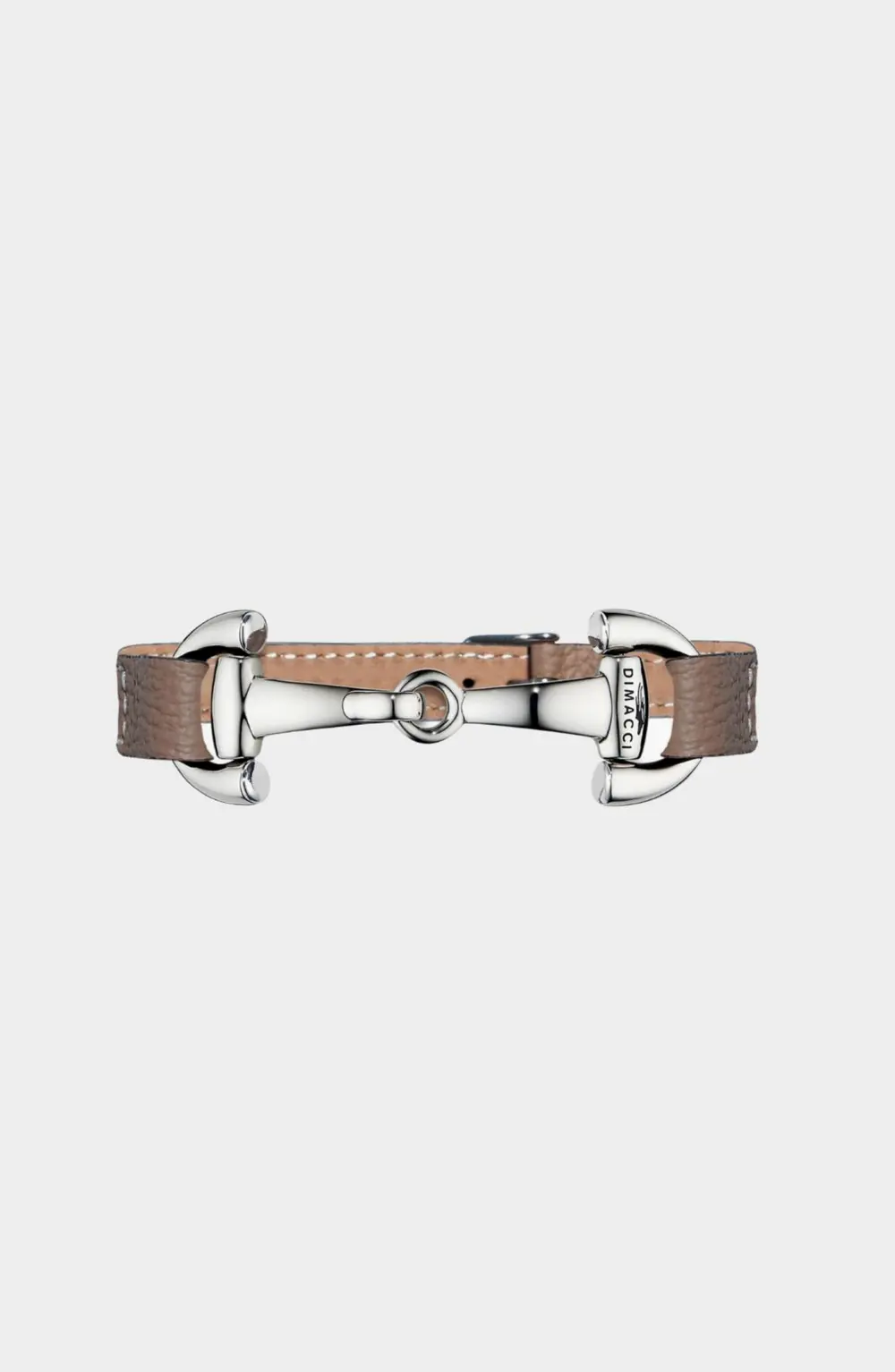 Alba Snaffle Bracelet - Taupe