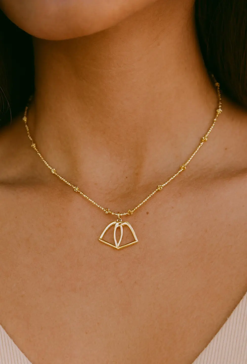 Stella Stirrup Necklace