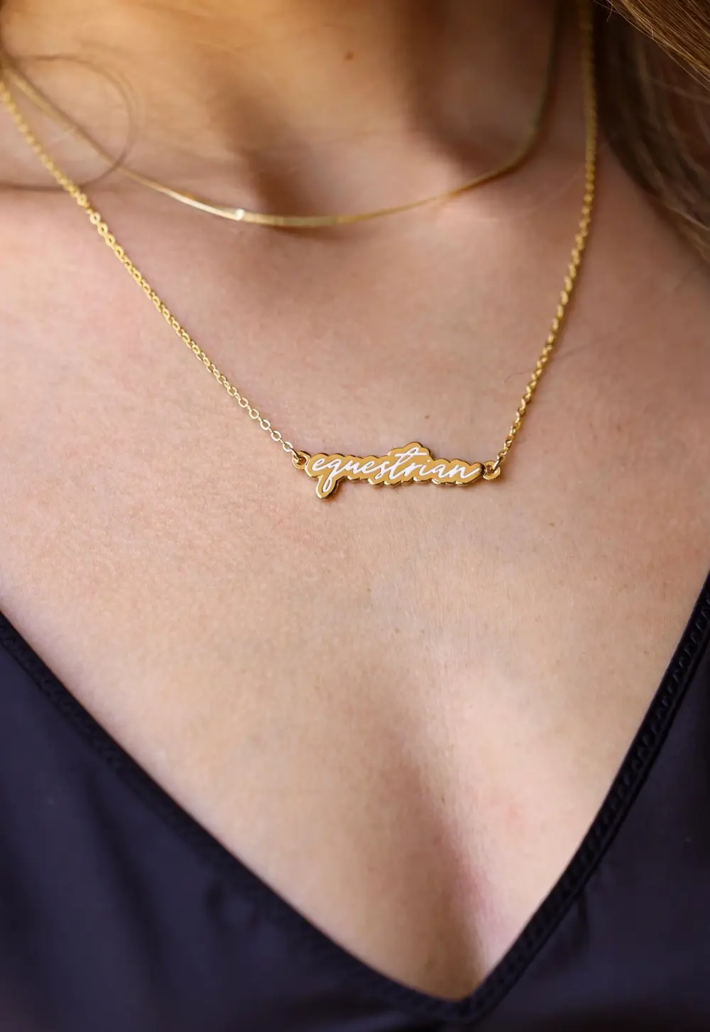 Equestrian Necklace