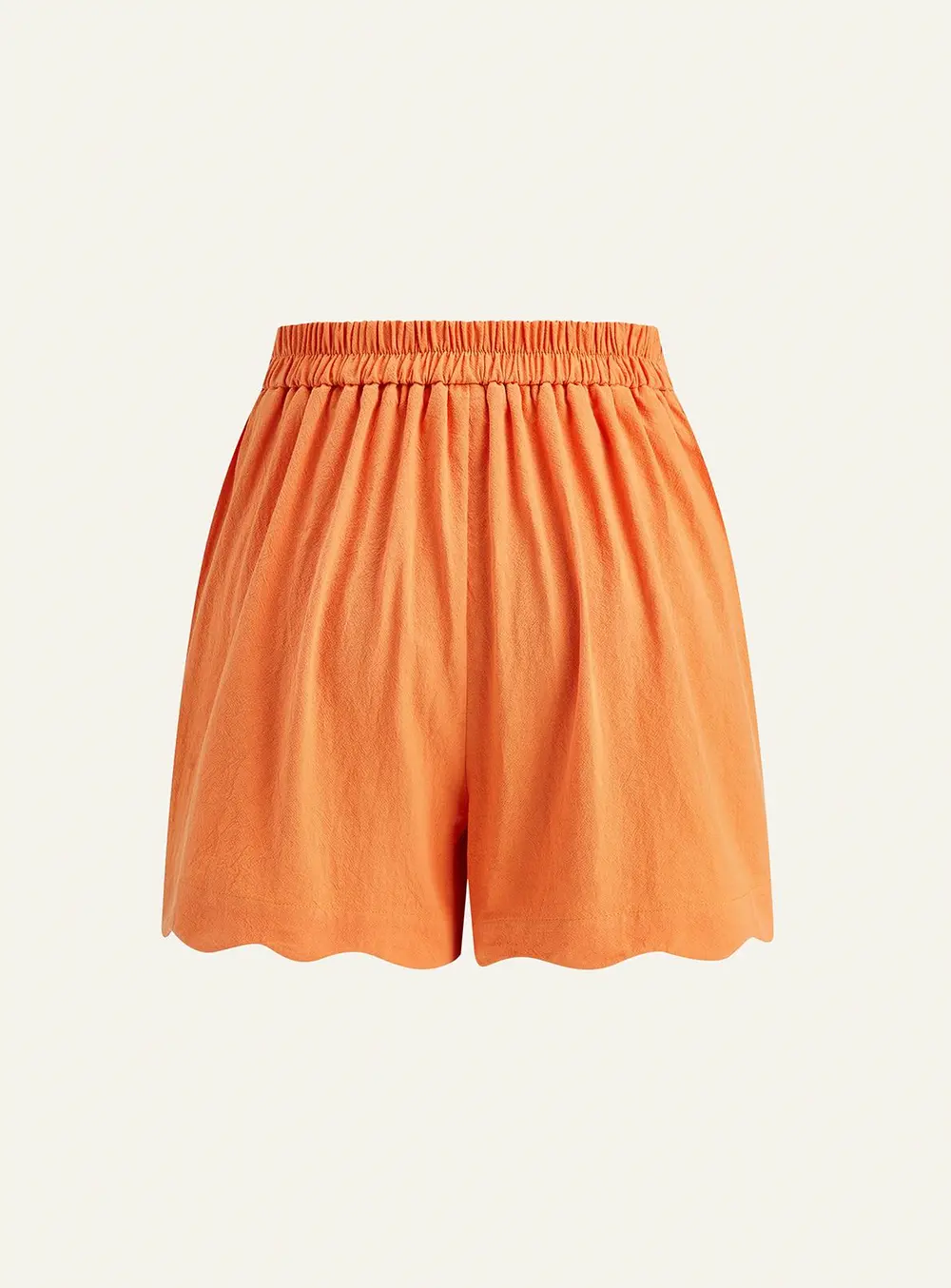 Scallop Hem Cami Top and Shorts Set