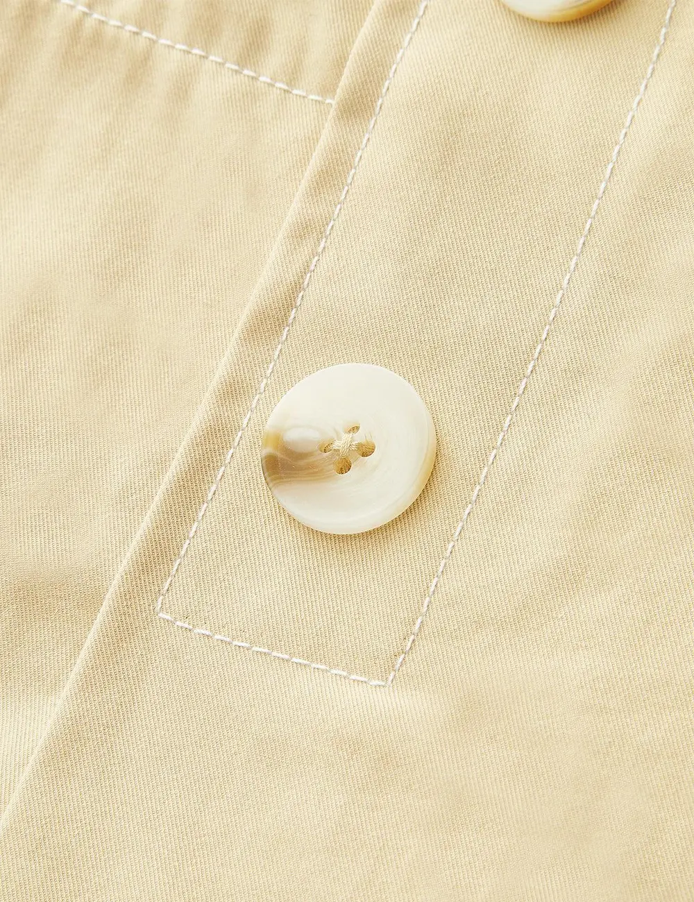 High-Waisted Button -Detail Wide-Leg Shorts