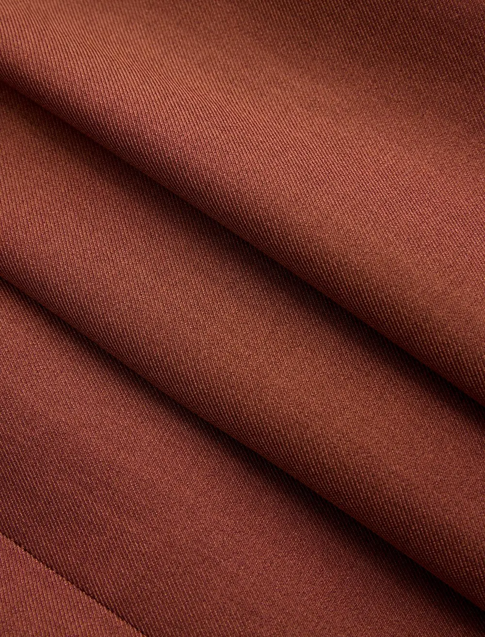 Belted Asymmetric Mid-Waist Skort