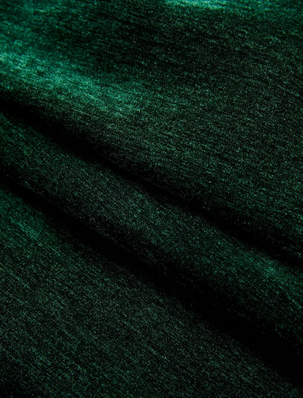 Velvet Metal-Button Mid-Waist Shorts