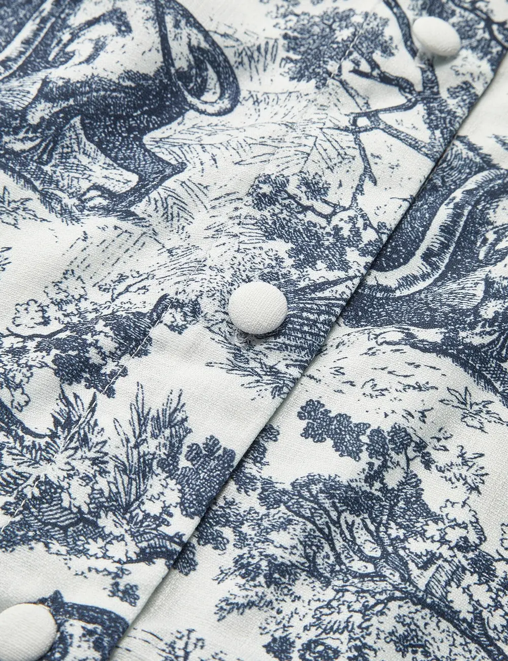 Floral Print Three Piece Shorts Set