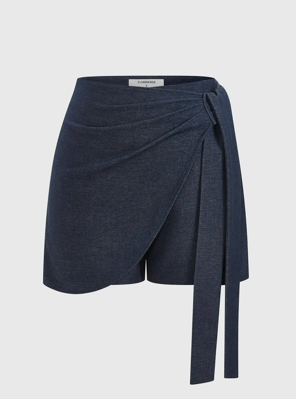 Tie Waist Wrap Skort