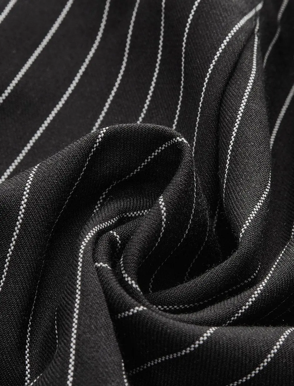 Belted Striped Shorts