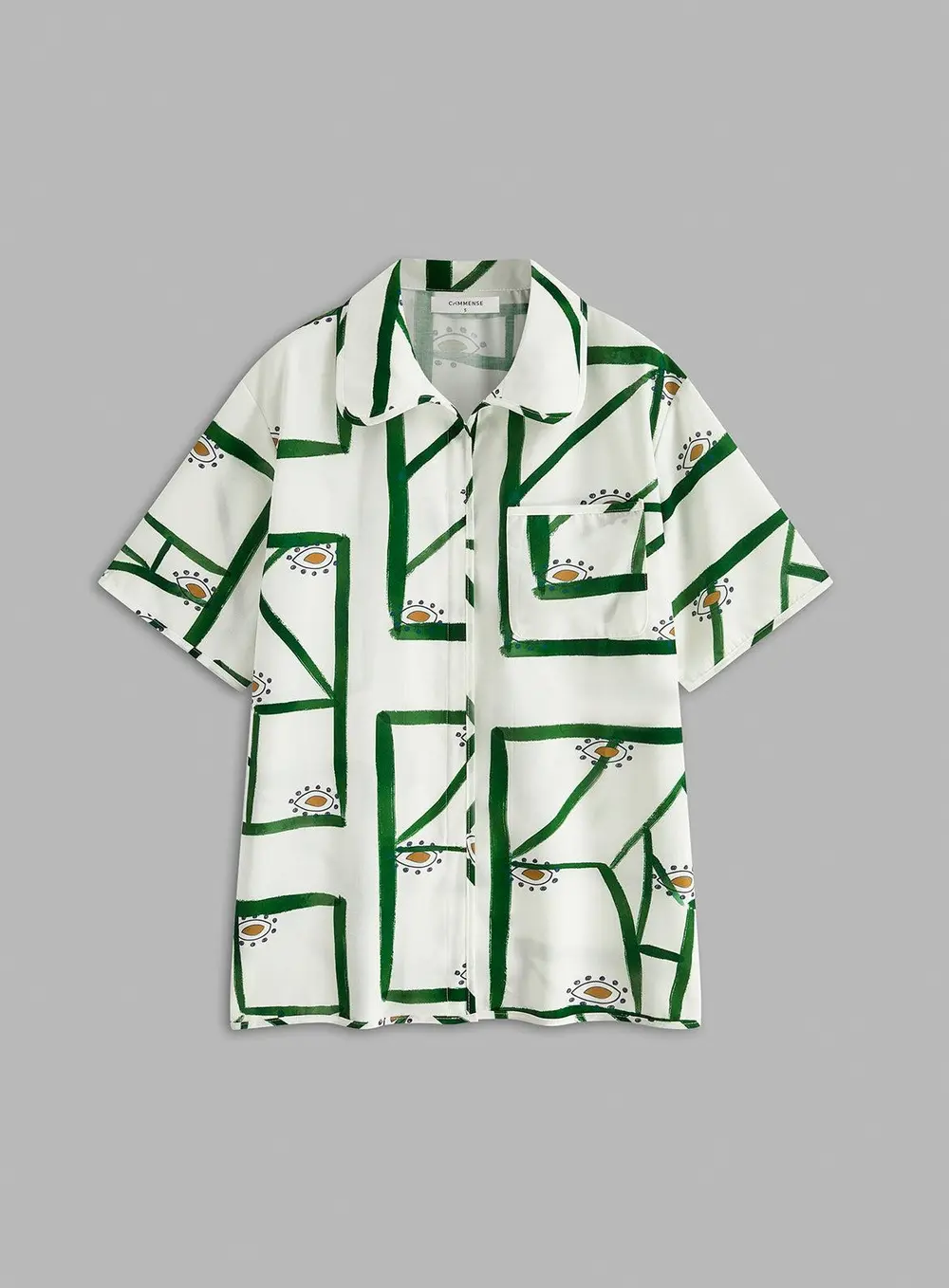 Print Drawstring Shorts Set