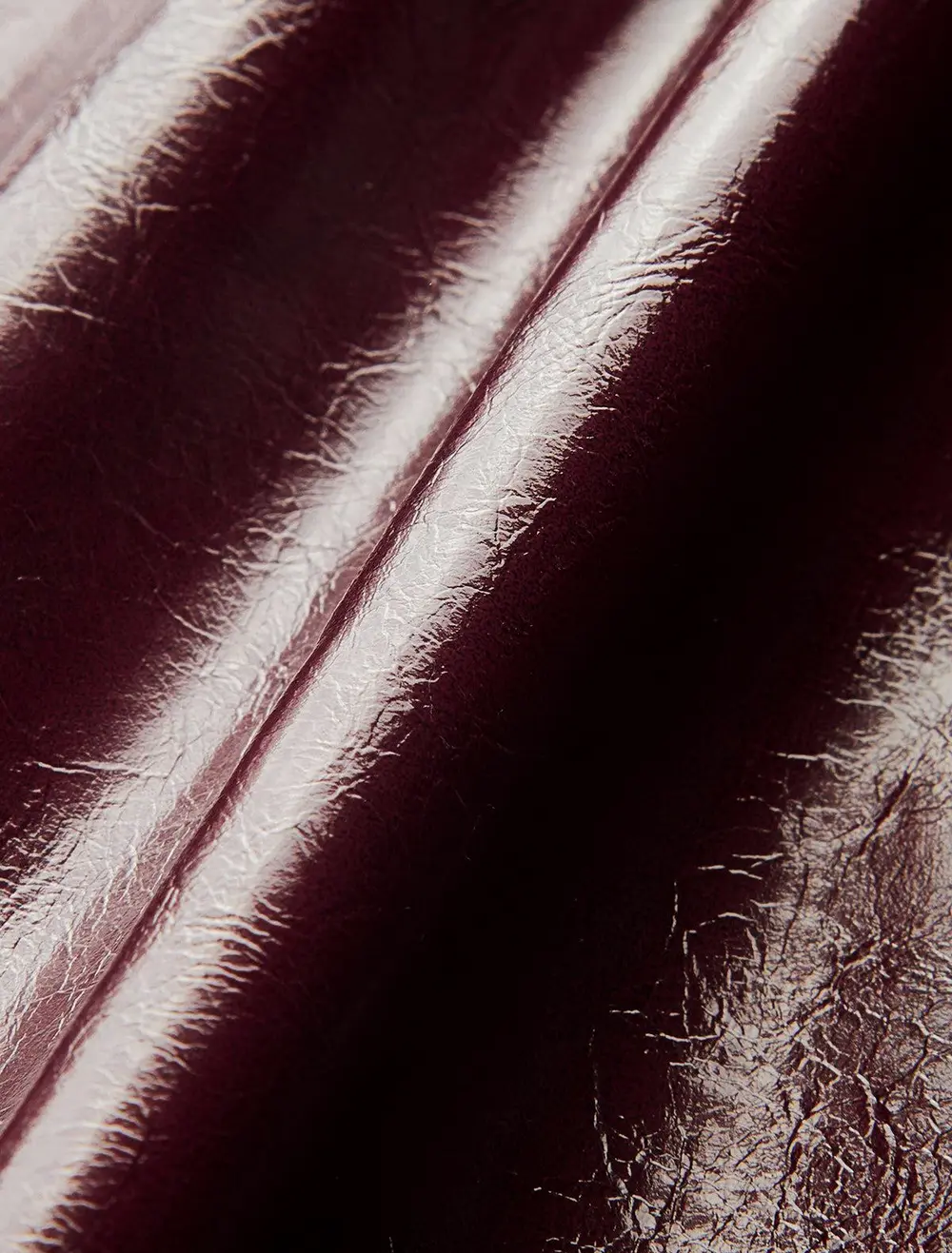 Faux Leather A-Line Shorts