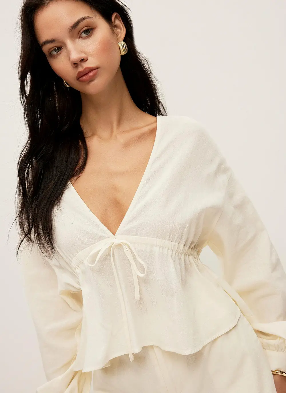 Cotton Pockets Shorts Set