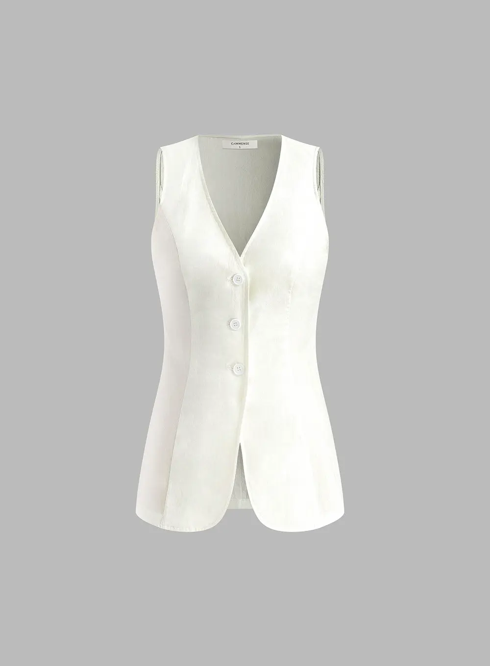 Drawstring Split Casual Shorts Set