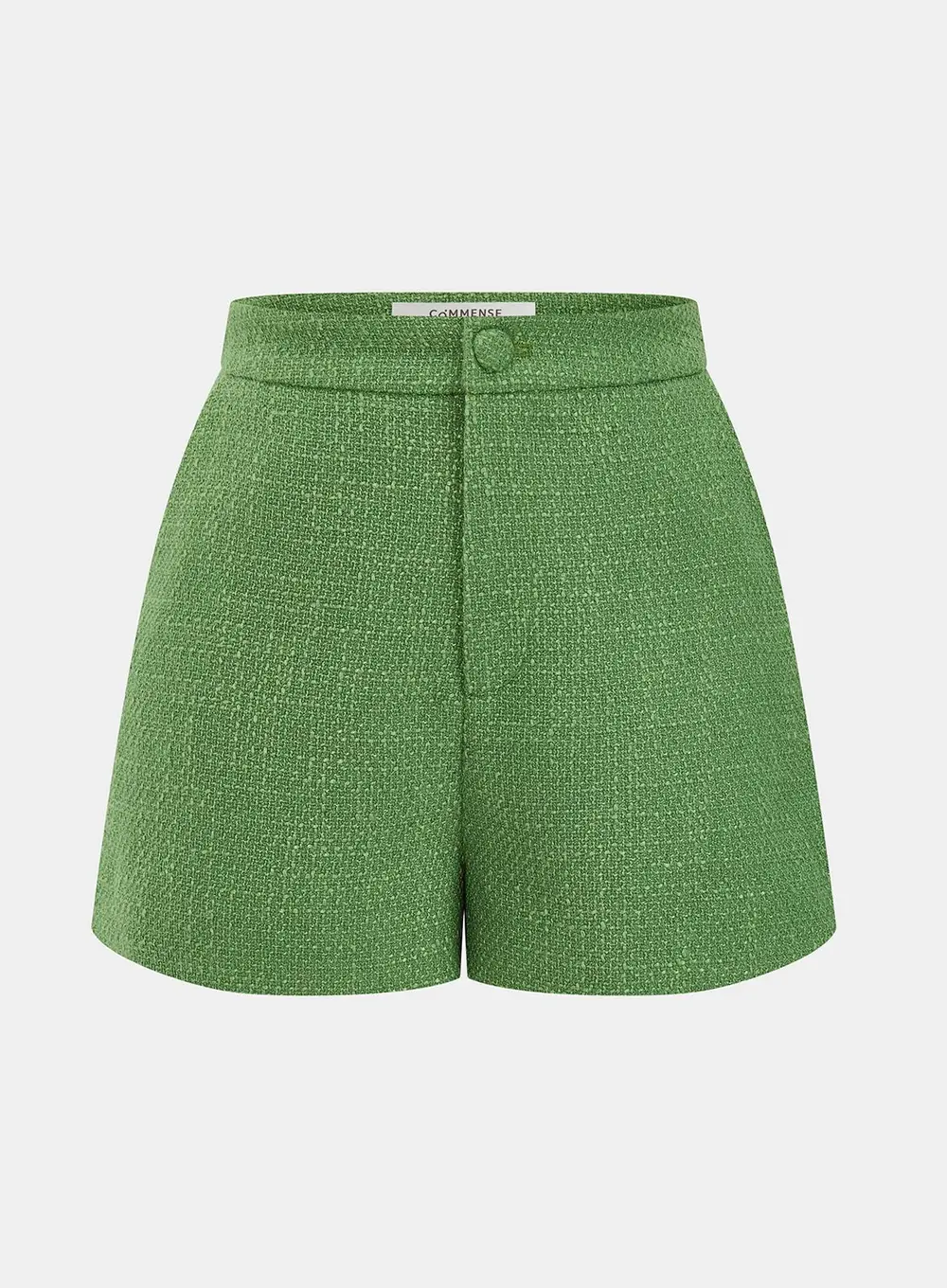 Tweed Sleeveless Vest & Shorts Set