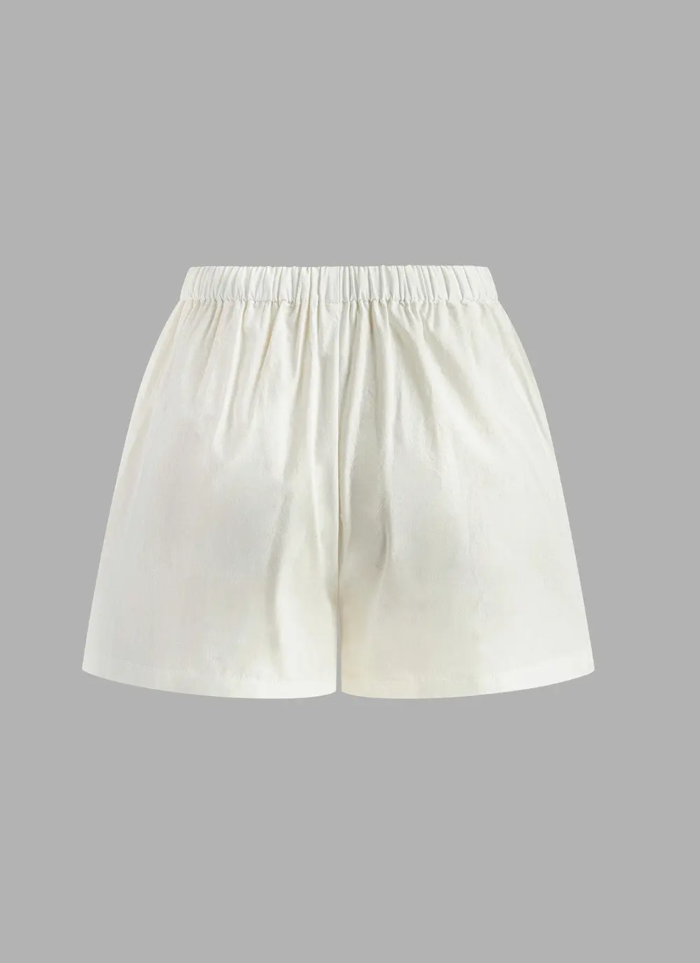 Drawstring Split Casual Shorts Set