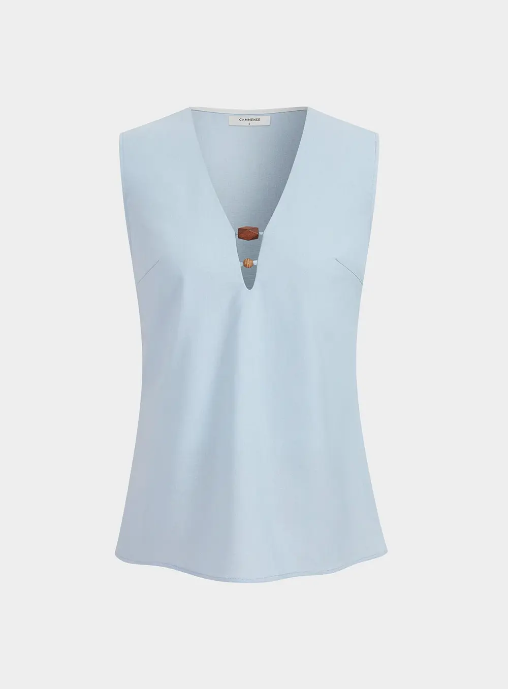 Beaded Linen Blend Top & Shorts Set