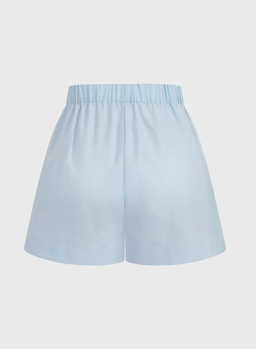 Beaded Linen Blend Top & Shorts Set