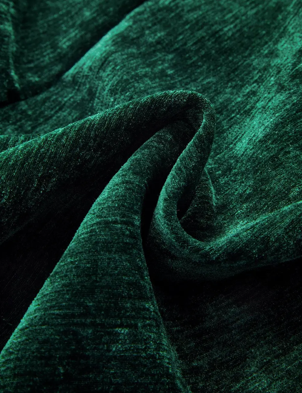 Velvet High-Waisted Shorts