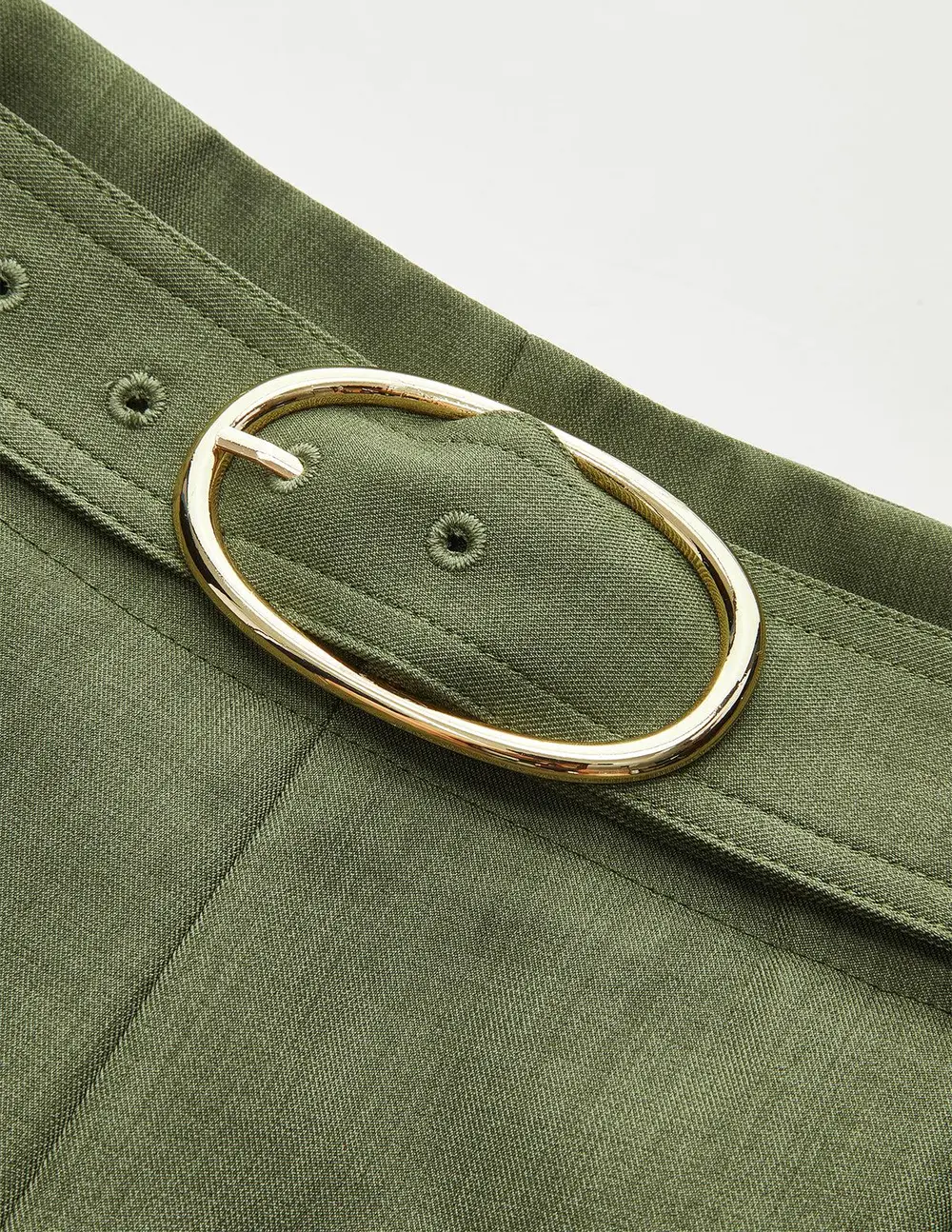 Belted Pocket Shorts