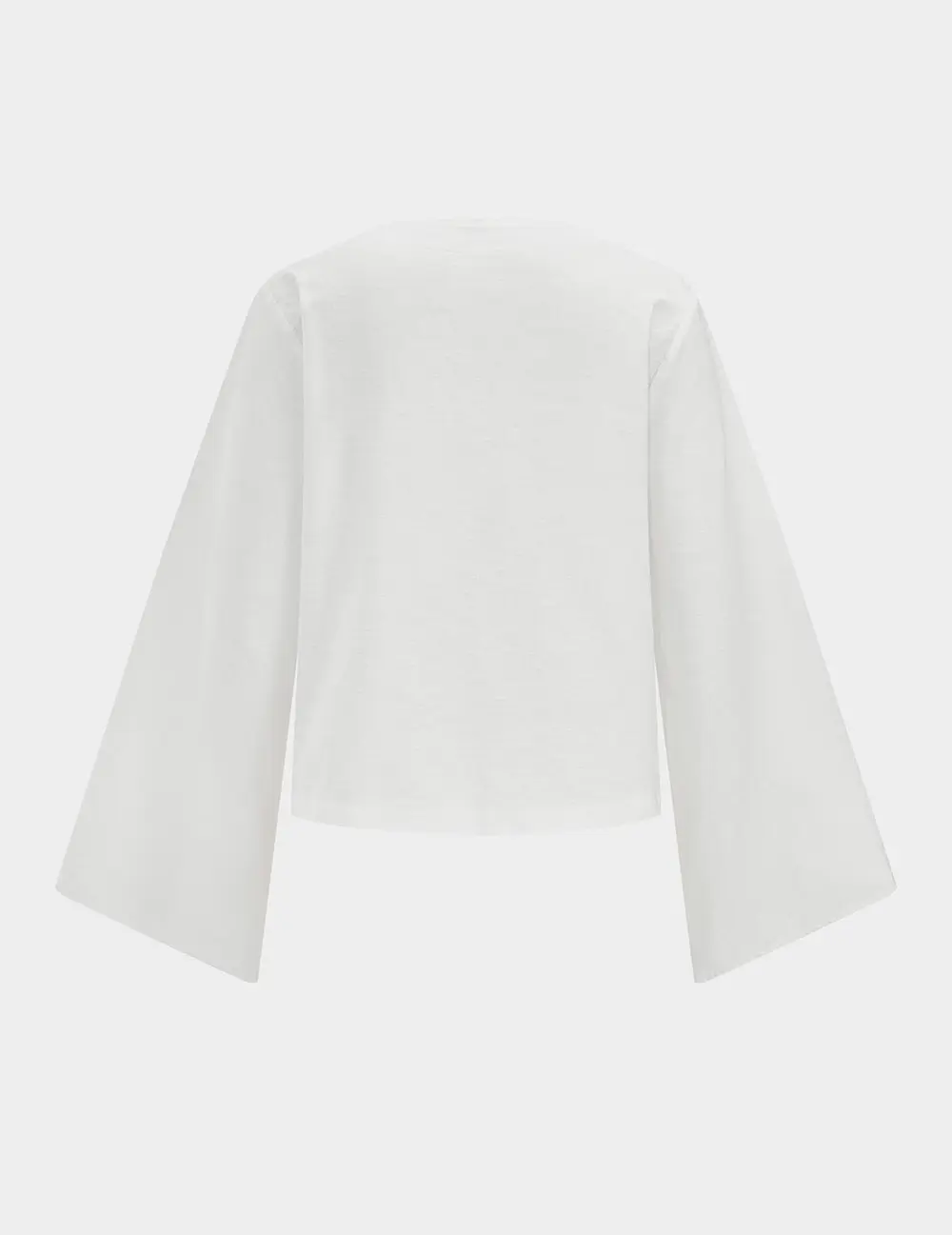 Cotton Tie-Front Blouse & Ruffled Shorts Set