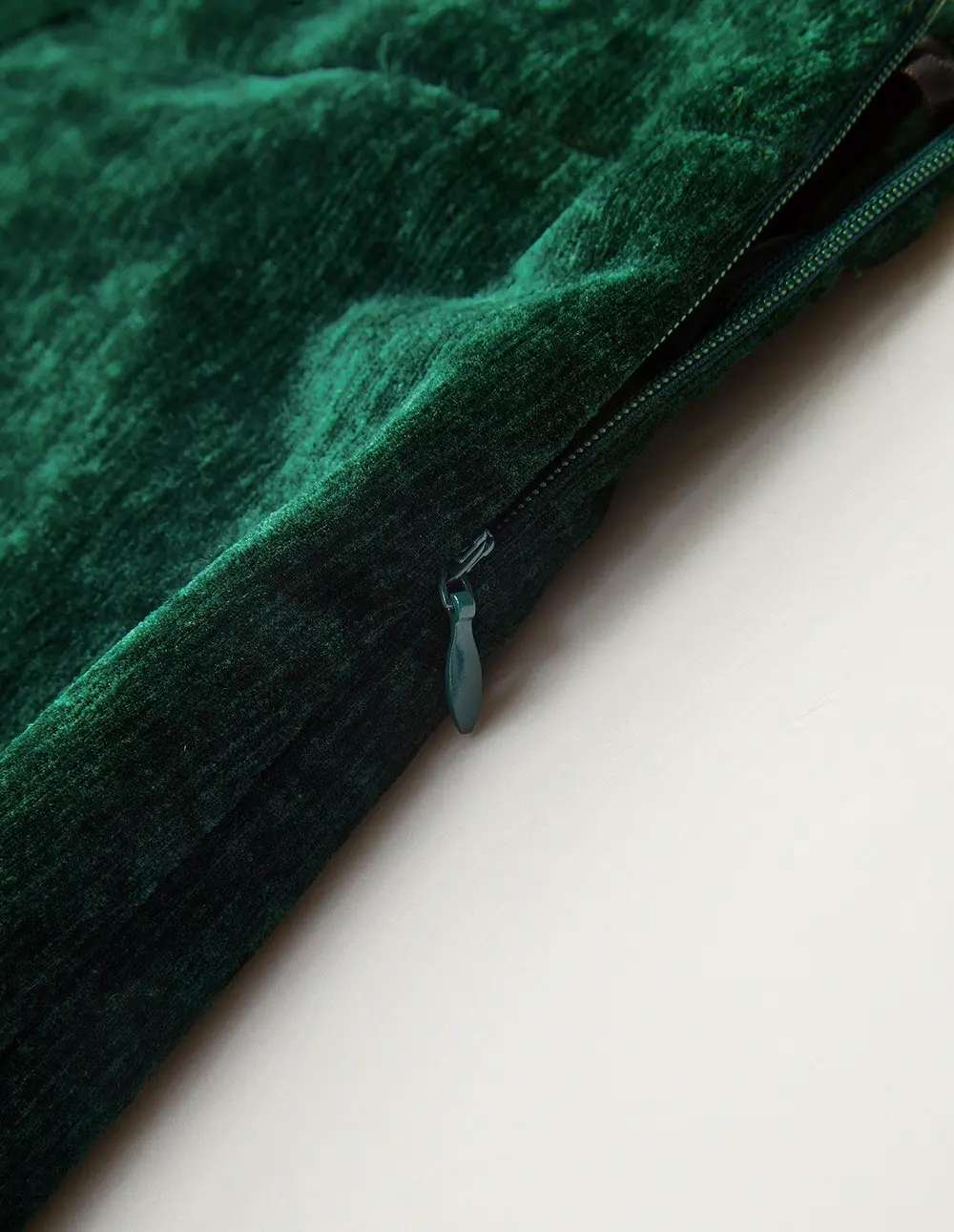 Velvet High-Waisted Shorts