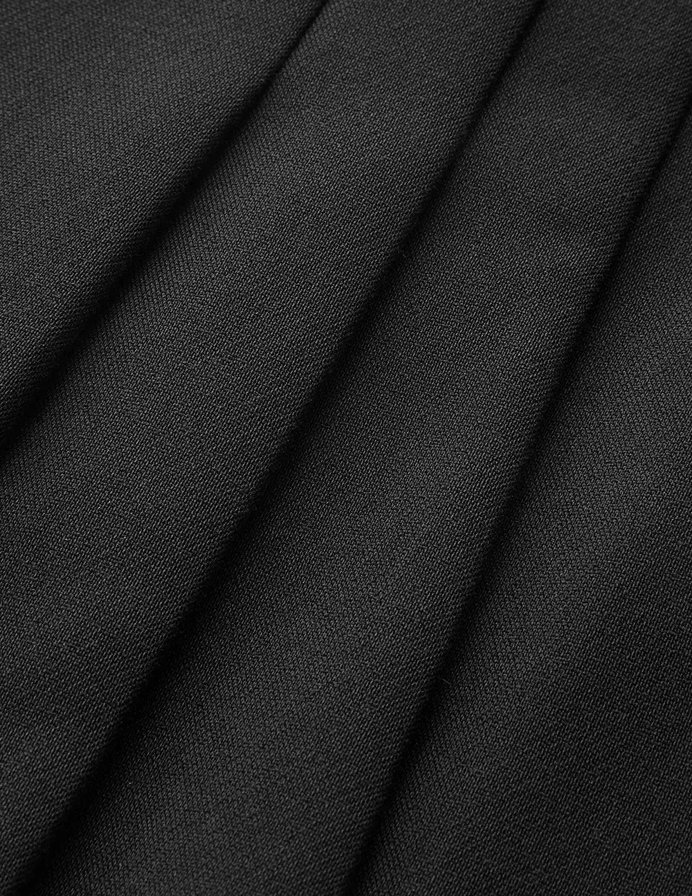 High-Waisted A-Line Pleated Shorts