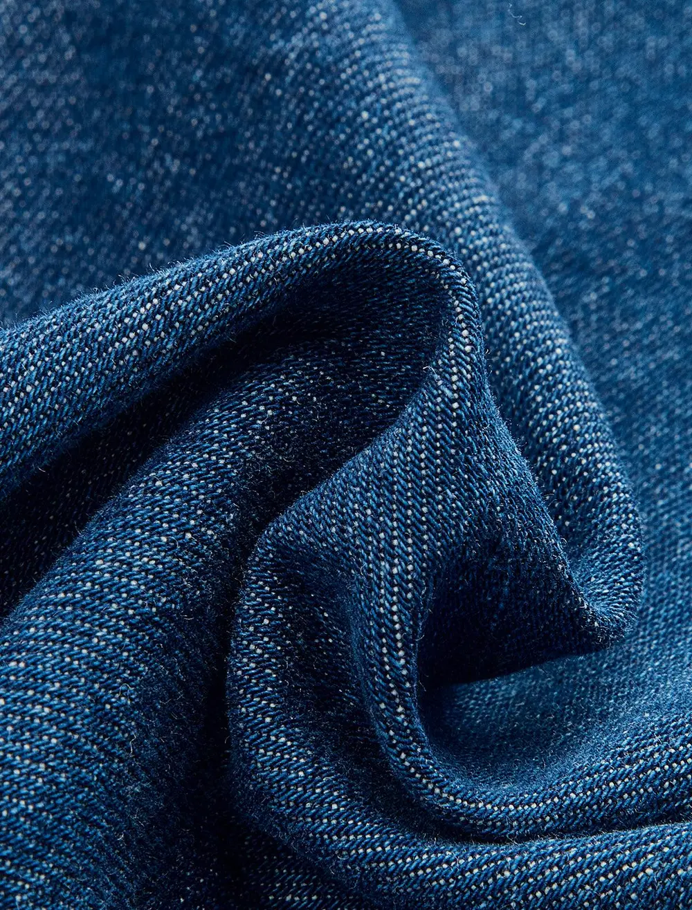 Metal Button Tie-Back Denim V-Neck Shorts Set