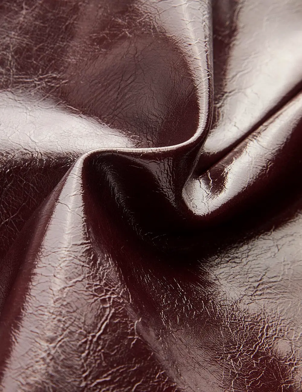 Metal Rose Faux Leather Skort