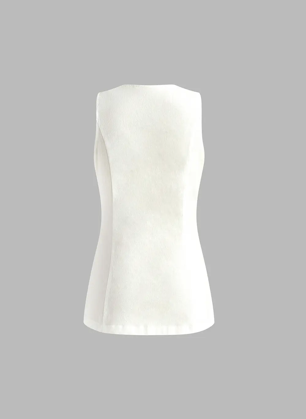 Drawstring Split Casual Shorts Set