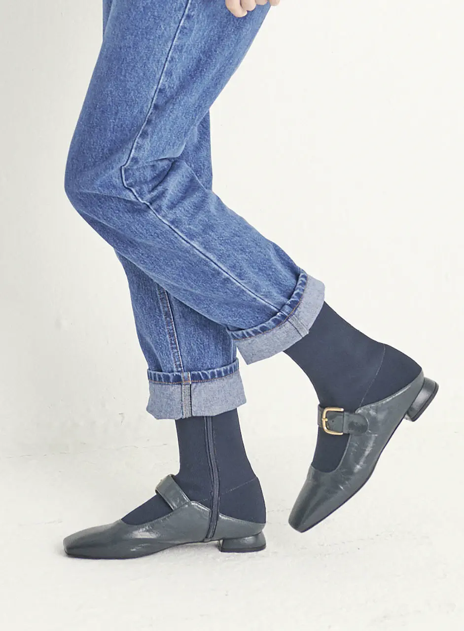 Bloafer Sock Boots - Gray