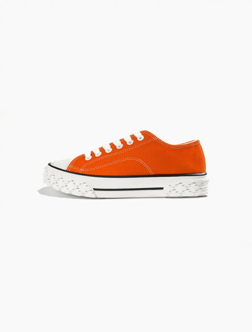 Mako Canvas Blend Sneakers [Orange]