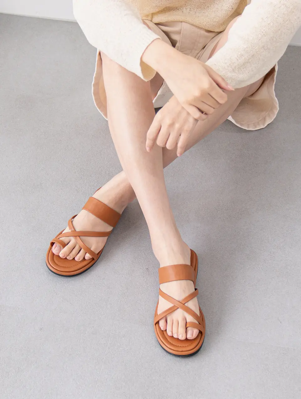 [SAMPLE SALE] Lucid Strap Slippers_3 Colors