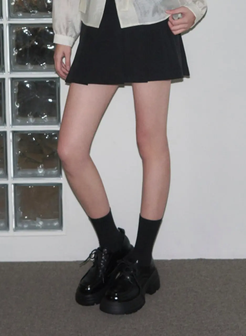 Tumble Wallabee Shoes [BLACK]