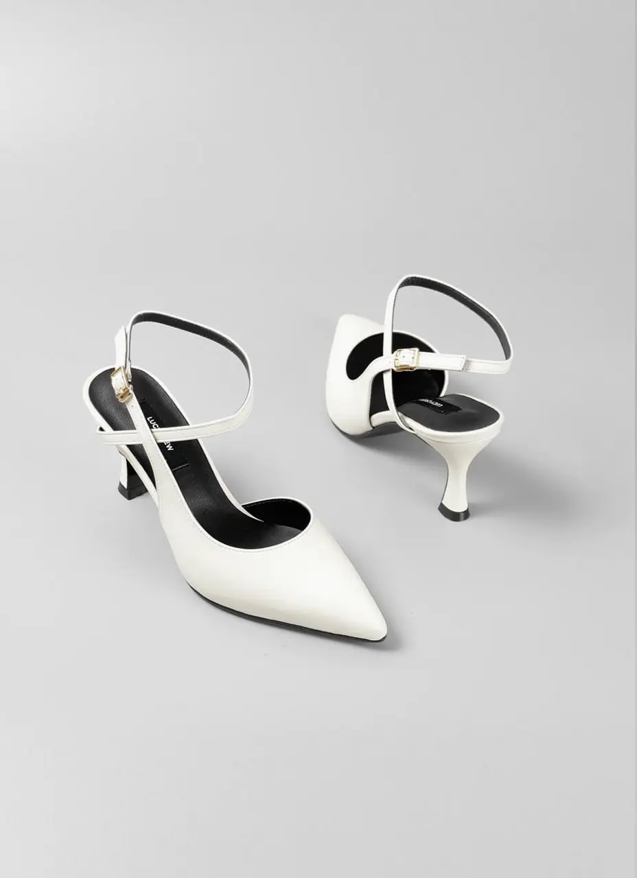 Stiletto Strap 7cm Pumps (LC211)