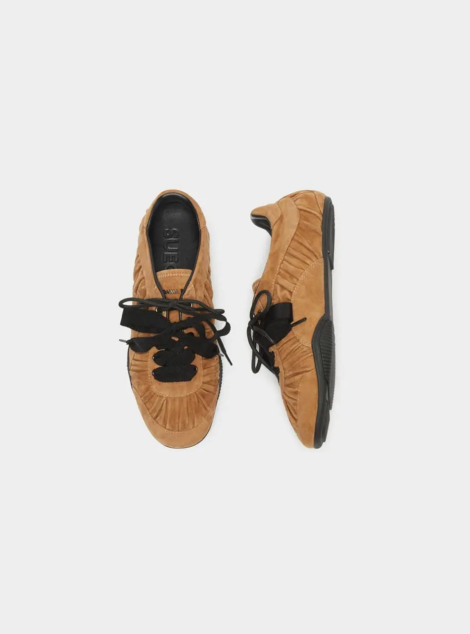 Curtain Call Shrring Sneakers [Brown] (DG4DA25512BRN)