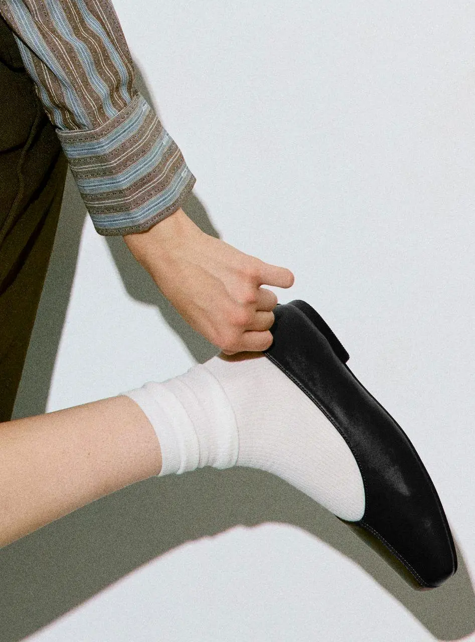 Zenne Square Toe 1.5cm Ballet Flat (VA9031)