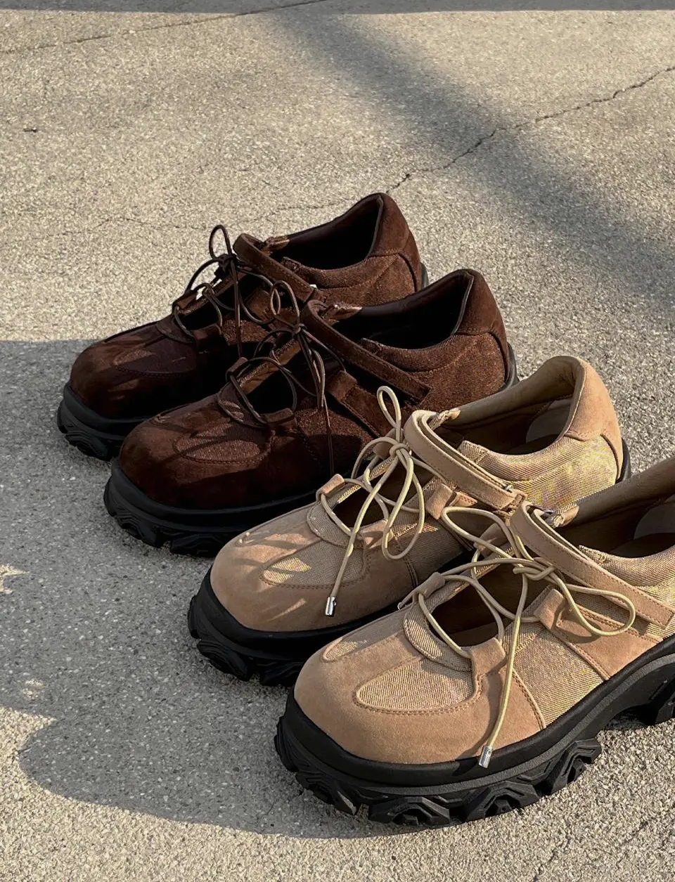 String Suede Sneakers (att1005)