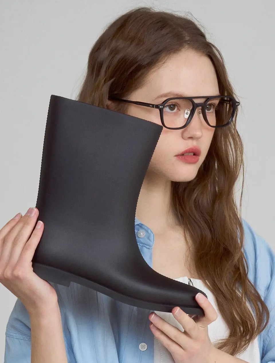 Rainy Middle Rain Boots