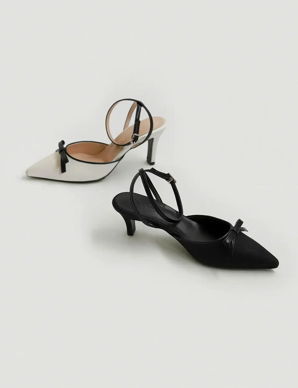 Yulia Ribbon Slingback Heel (5/7cm)