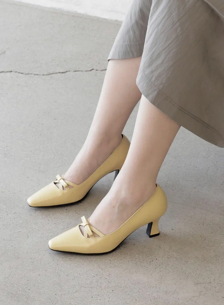 Stiletto Ribbon 6cm Pumps (LC506)