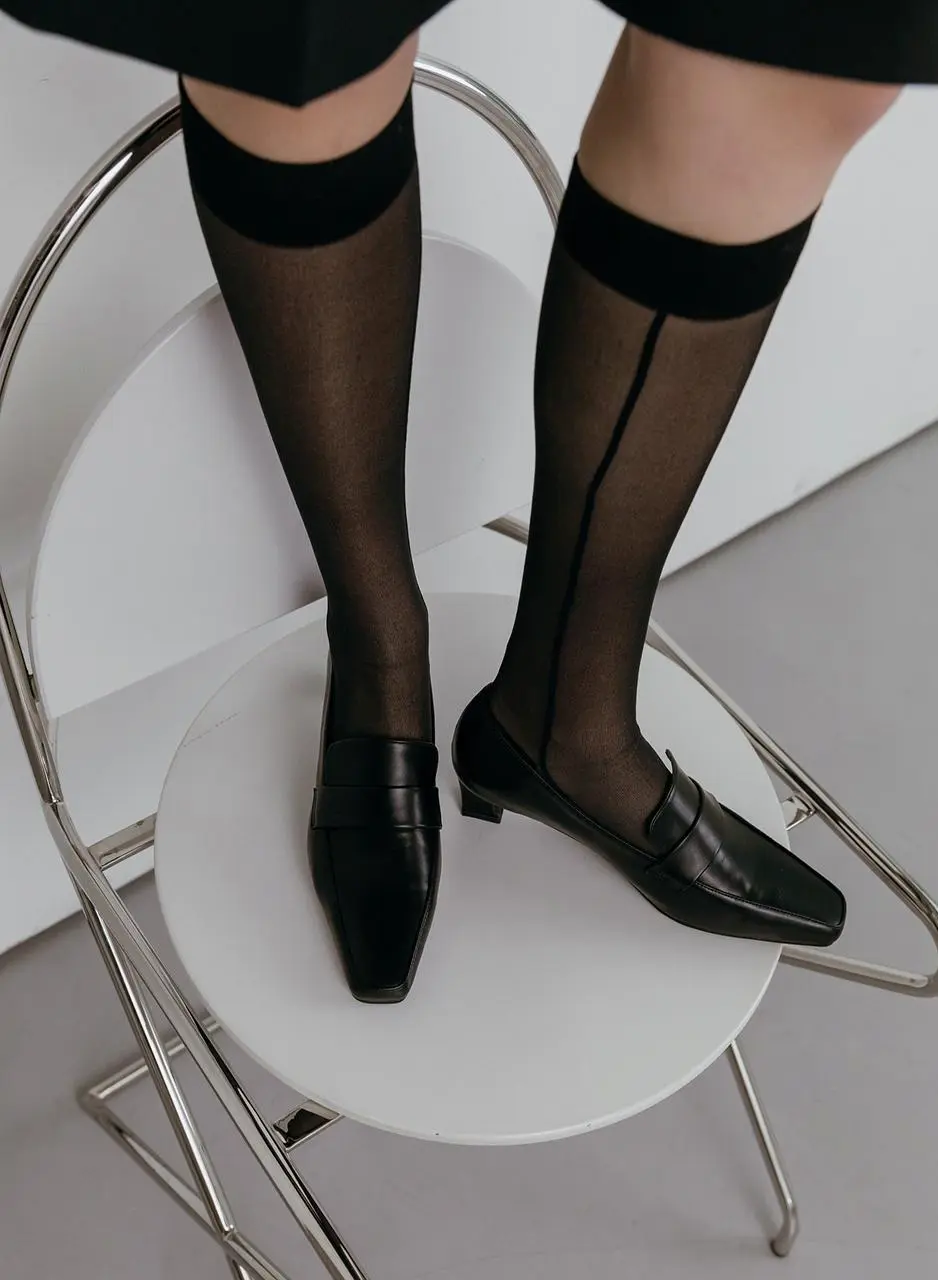 Modern Classic Loafer Heel Pumps (me2451-1)