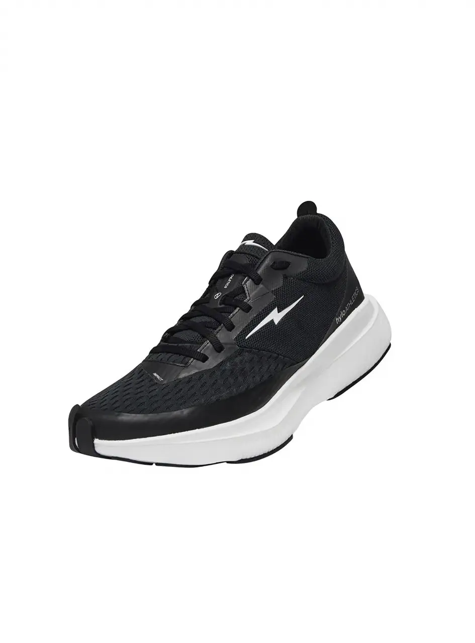 HYLO IMPACT Impact Unisex Running Marathon Sneakers [BLACK/WHITE]