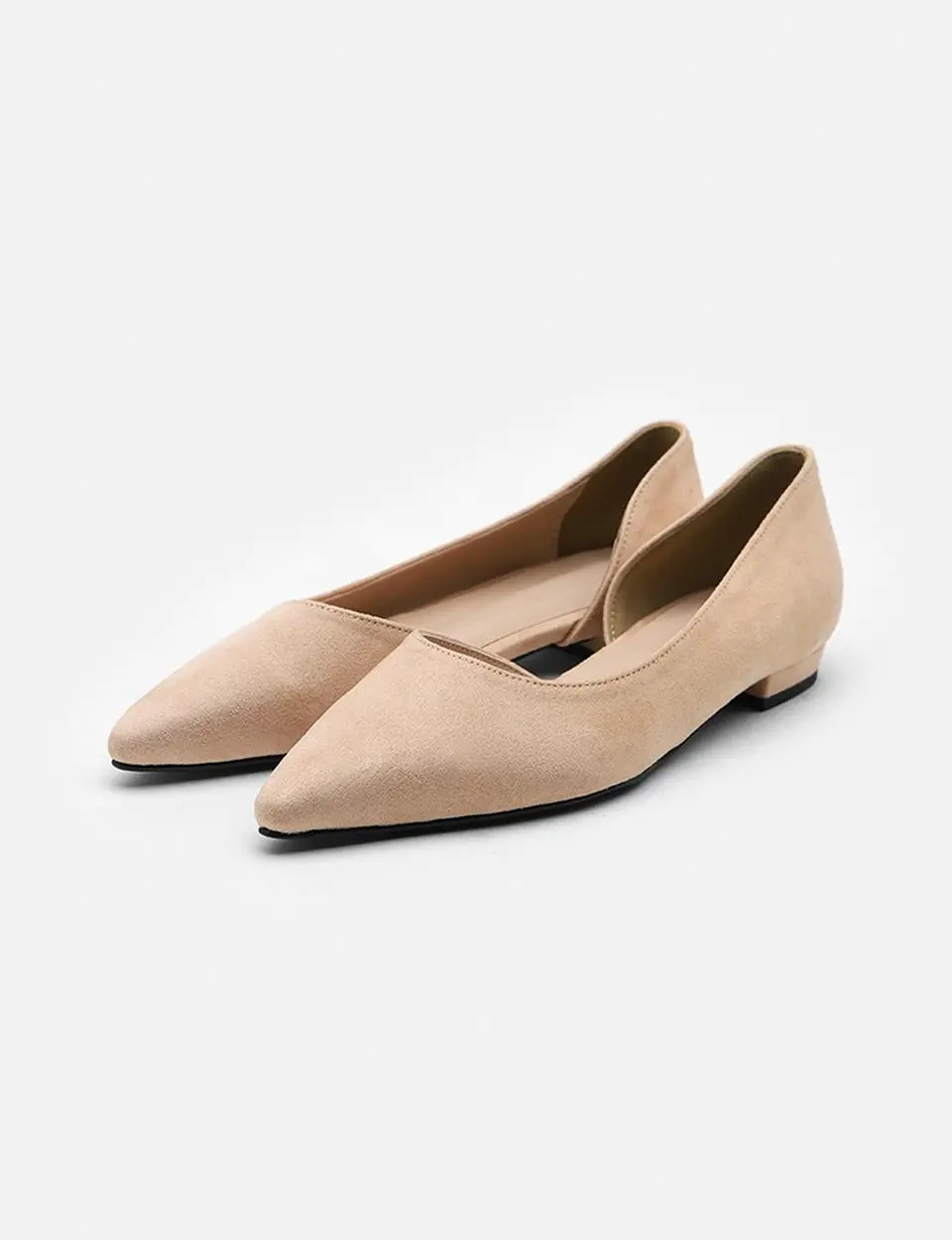 Rigadin Suede Flatshoes (1. 5cm)