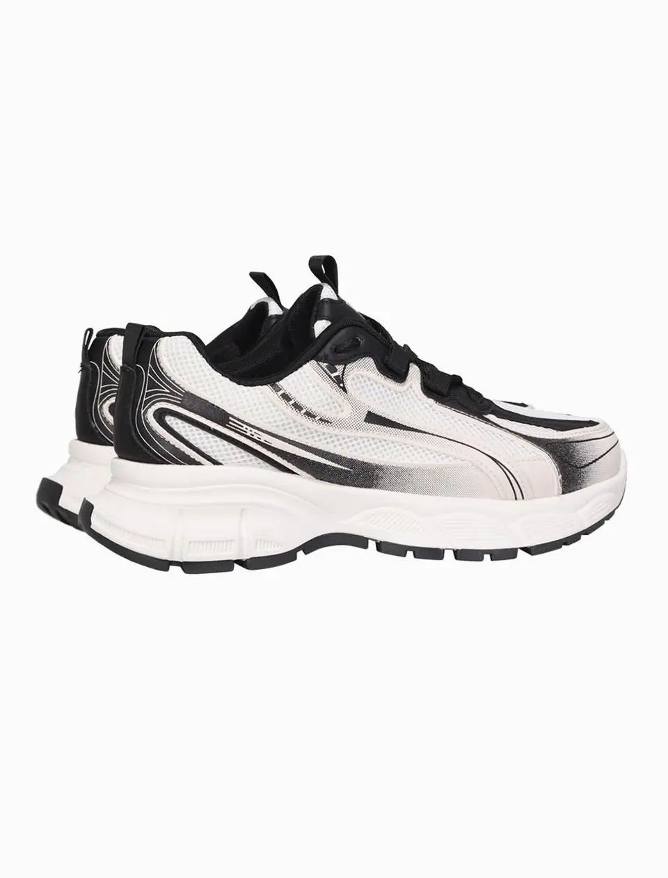 Elle Sports Club AVA Sneakers [Ivory Black] (EL5S248IBK)