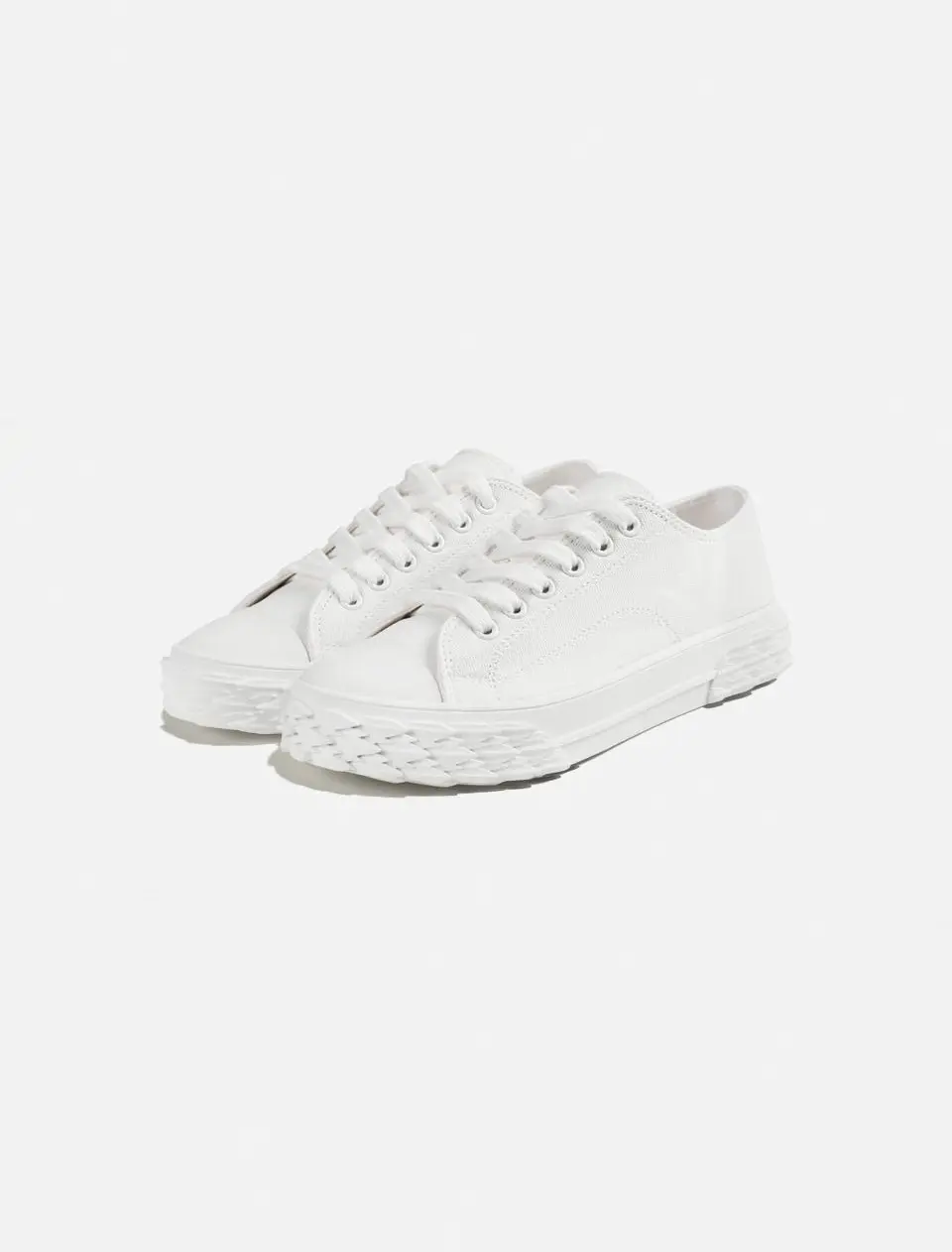 MAKO CANVAS SNEAKERS [WHITE]